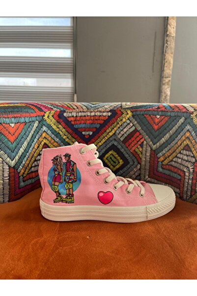 lias desing VÂNZARE EN sport friends cu imprimeu adidași roz din in