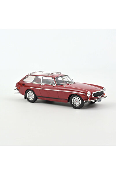 Norev Macheta auto, Volvo 1800 ES (versiunea SUA) 1972 Roșu cu dungi laterale inferioare 1:18