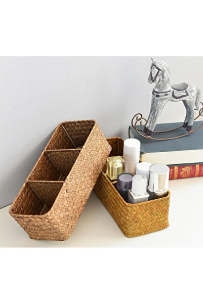 SPR Divided Rattan Basket