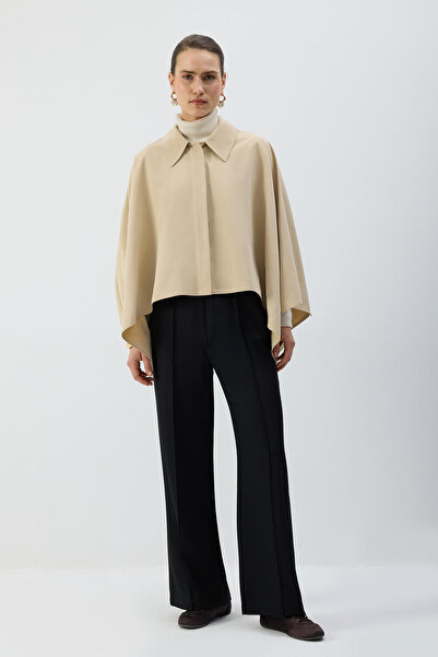 Touché Privé Ribbed Pants with Elastic Waist