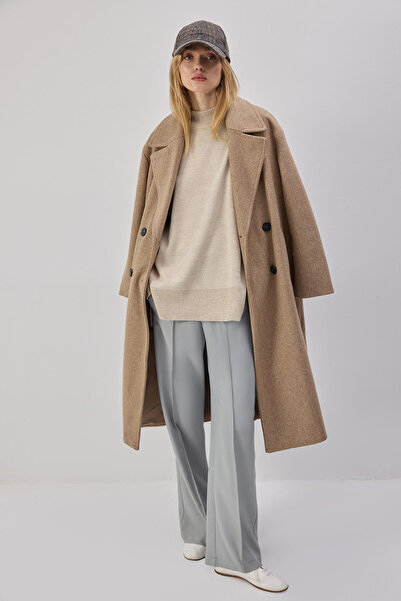 Touché Privé VERTICAL COLLAR BASIC KNITWEAR SWEATER