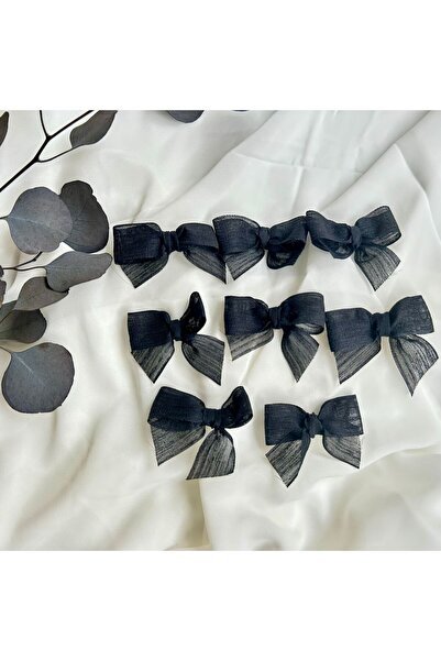 La Vie Hazır Fiyonk Keten Kurdele Siyah 25 adet