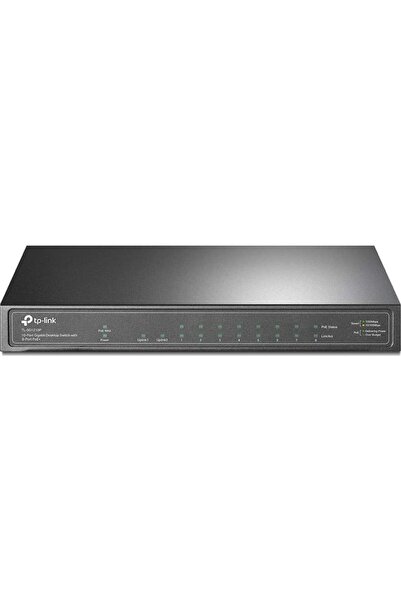 TP-LINK 10-Port Gigabit Desktop Switch with 8 Port PoE+ Ethernet Switch | TL-SG1210P