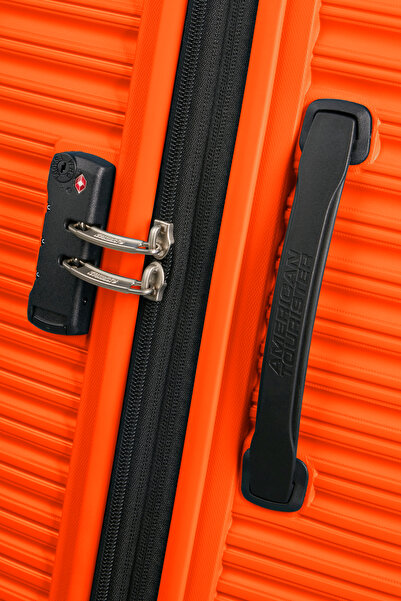 American Tourister LIFTOFF-901 Troller Medium Orange Suitcase-67/24 cm, 4 H-Spin wheels