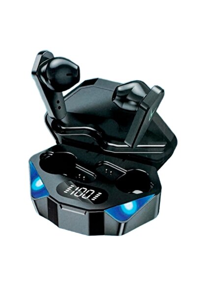 OEM Căști wireless TWS cu afișaj digital, lumini LED, microfon, design pentru gaming, Bluetooth 5.1