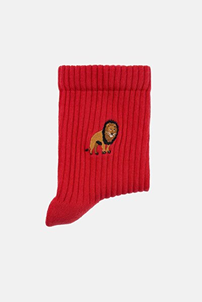 WWF Market Лъвски кърпички за крака - червени