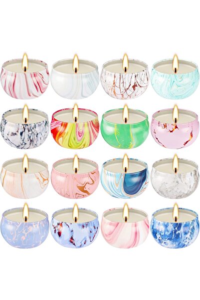 Generic 16 Pack Scented Candle Gift Set, 2.5 oz Aromatherapy Soy Wax Candles (Assorted Scents)
