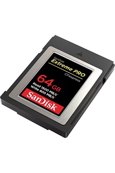 SanDisk Extreme PRO CFexpress Card Type B, 64GB, 1500MB/s Read, 800MB/s Write