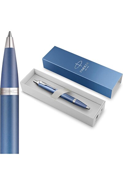 Parker IM Writing Rituals Rollerball Pen - Calm Blue Gradient, Medium Tip, Blue Ink, Gift Box