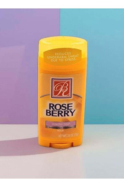 roseberry Rose Berry Powder Fresh Antiperspirant Solid Deodorant 73 g