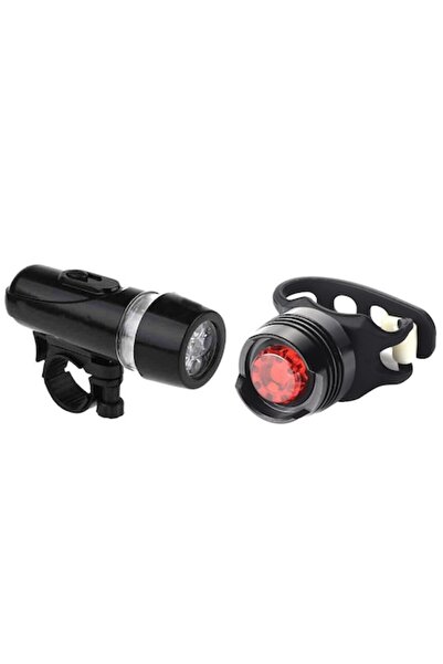 Power Beam Lampă față și stop spate rubin, 3 moduri de iluminare, kit, negru