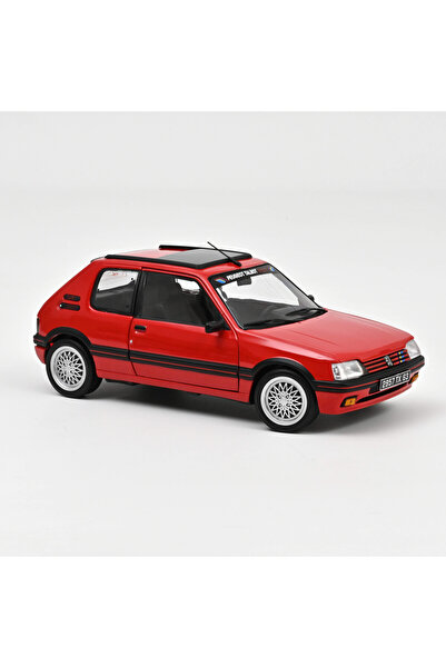Norev Macheta auto, Peugeot 205 GTi 1.9 PTS deco 1991 Vallelunga Red 1:18