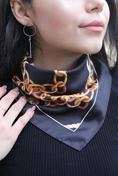 AFVENTE Φουλάρι με σχέδιο μπεζ