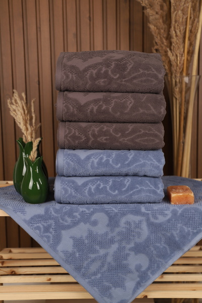 Özdilek Curve 6-paket Pamuk komada visokog upijanja vode 50*90 ručnik za ruke...