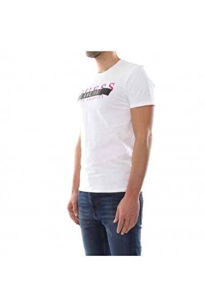 Guess T-SHIRT MEN LOGO CREW NECK