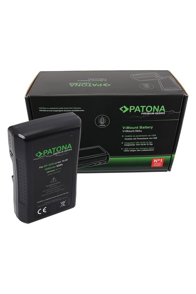 Patona Premium V-Mount 95Wh Battery for Sony BP95WS DSR 250P 600P 650P 652P -...