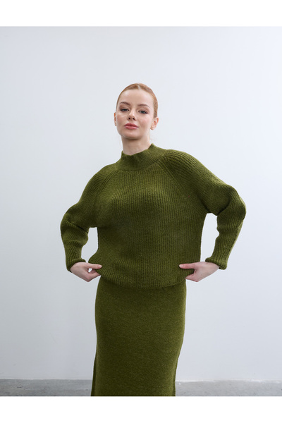 BGN workshop Selanik Orgu Reglan Sleeve Sweater