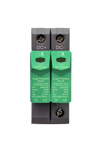 FUSIONTECHX Descărcător de supratensiune 1000V SPD CC pentru panouri fotovolt...