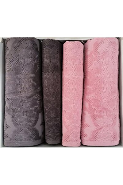 Özdilek Curve Best Set (Kupaonski set) Roza-Antracit