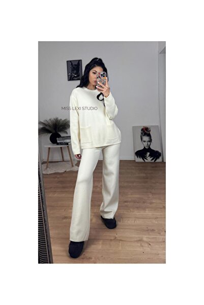 MISS LEXI STUDIO Knitted set consisting of blouse + pants