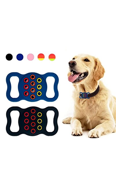 OEM AirTag case for dog/cat collar, waterproof, soft silicone, full protection