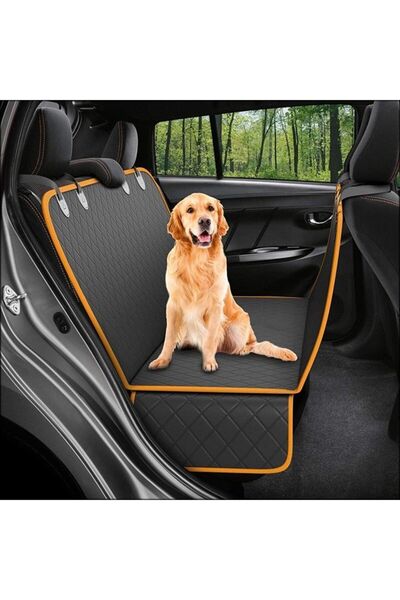 Arabest واقي مقعد خلفي للكلاب، مقاوم للماء والخدش، أغطية مقاعد متينة للحيوانا...