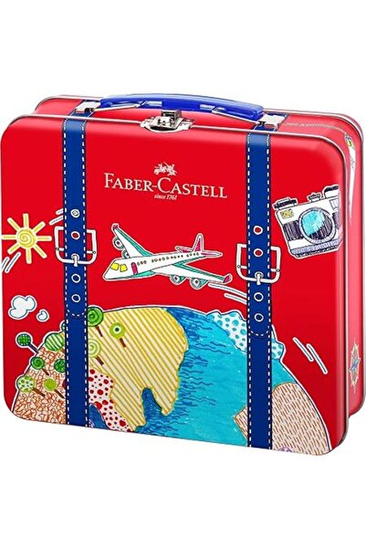 Faber Castell أقلام ماركر تلوين- كونيكتور - 40 لون في حقيبة سفر