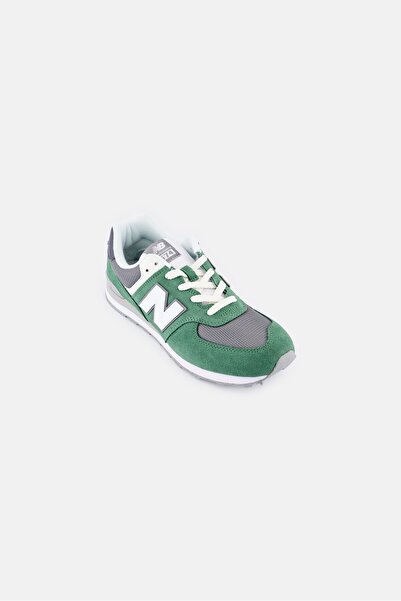 New Balance Kids Boy GC574ESA Lace Up Outdoor Shoes, Green