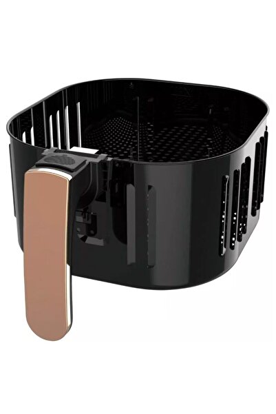 Klausberg Basket for hot air fryer, pink handle, 25.5x24x13 cm,
