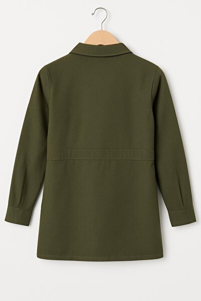 Montisu 100% βαμβάκι, κοριτσίστικο, υφαντό φόρεμα πουκάμισο με κουμπωτά, εξαιρετικά απαλό- άνετο