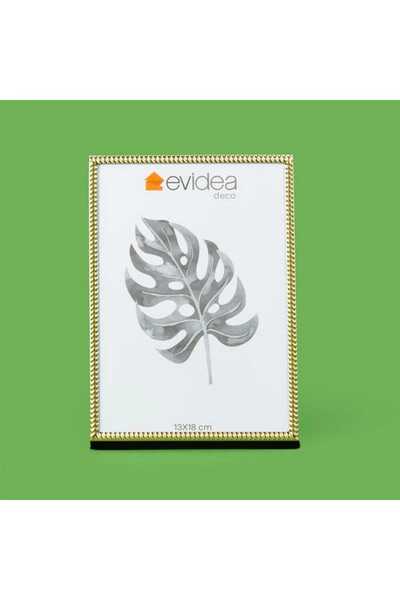 Evidea Deco Tarento Photo Frame - Gold - 13X18 cm