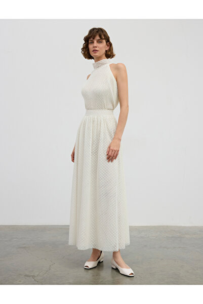 BGN workshop Polka Dots Tulle Long Skirt