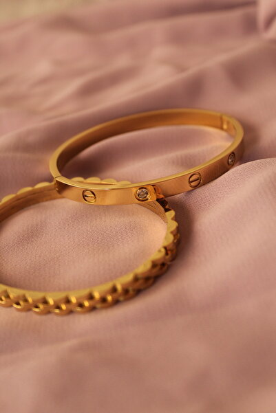 Kudi Double Combination Steel Stainless Steel Bracelets