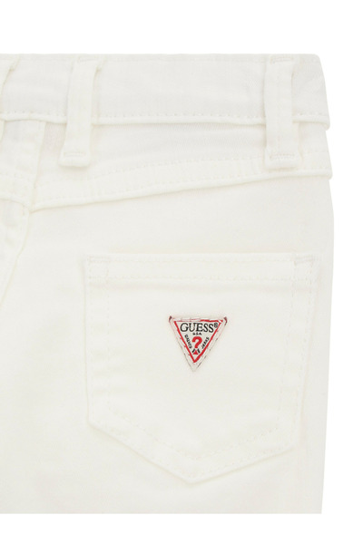 Guess Pantaloni albi pentru copii