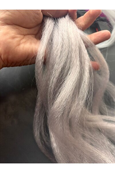 YASEMİN KAPLAN Gray Color Hair Extensions - Piece Hair Extensions