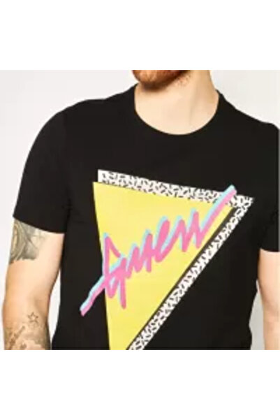 Guess - Black T-Shirt "So Fresh" Tee