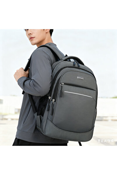 Generic Popular Men's Dual-Shoulder Bag, Leisure Large Capacity Backpack, Versatile Wear-Resistant