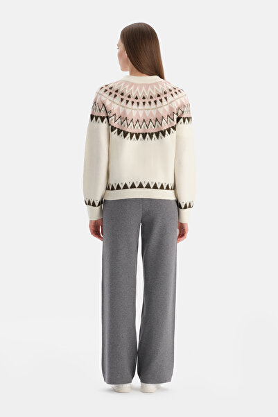 Dagi Ethnic Patterned New Year Cardigan