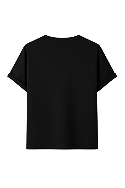 DK DAKSEL Move Forward Bereli Teddy Bear Printed Oversized Regular Fit Unisex T-Shirt