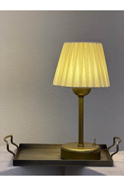 Maison Avf 2'li Set Osmanlı İpeği Kablosuz Pilli Masa Lambası – Alt Uzun Eski...