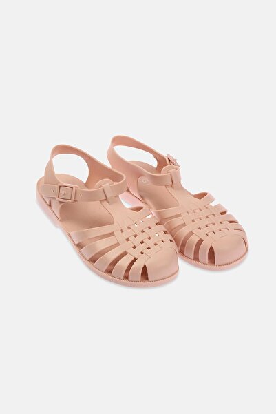 Dagi Γυναικεία πέδιλα με λουράκια σε πούδρα ματ τζελ