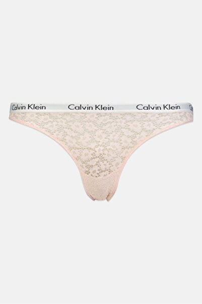Calvin Klein Women Brand Logo Pull On Bikini Bottom, Pink