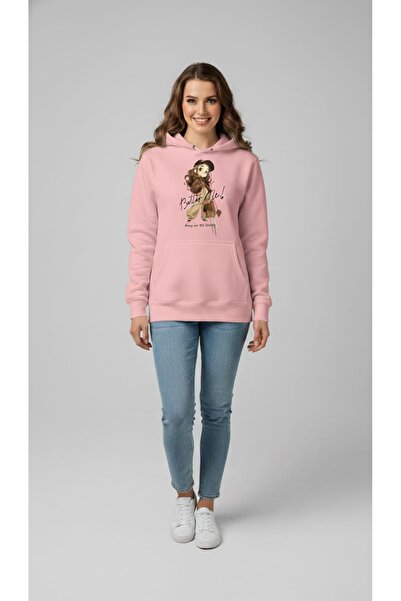 ZEMLİYA Hanorac cu glugă cu imprimeu grafic – Mânecă lungă, croială lejeră și...