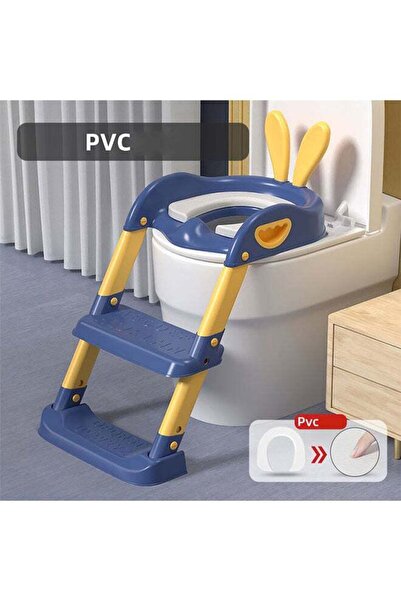 Arabest مقعد تدريب على استخدام المرحاض، مع مقعد دواسة ودرج قابل للطي، مقعد مر...