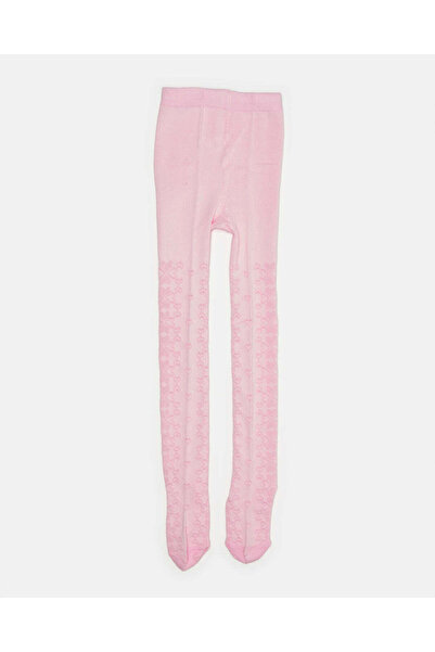 REDTAG Girls Pink Tights (1 Pair)