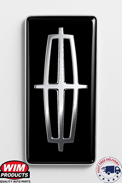 Lincoln Emblem for Town Car (3 W 1 Z-8213-AA)علامة شبك لينكون 2003-2011 اسود