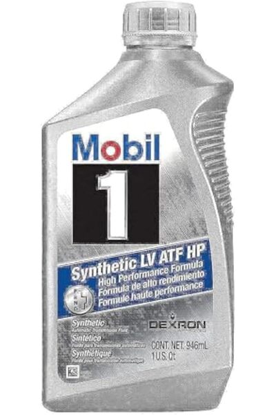 Mobil 1 Low Viscosity Synthetic Automatic Transmission Fluid, 1 Quart - 124715