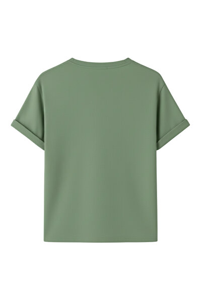 DK DAKSEL Multi-Colored'Relax' Lettering Crew Neck Streetwear Unisex T-Shirt