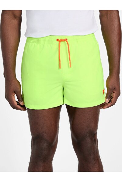 Guess Sarı Erkek Şort Mayo F4GT02WG282-FLYL