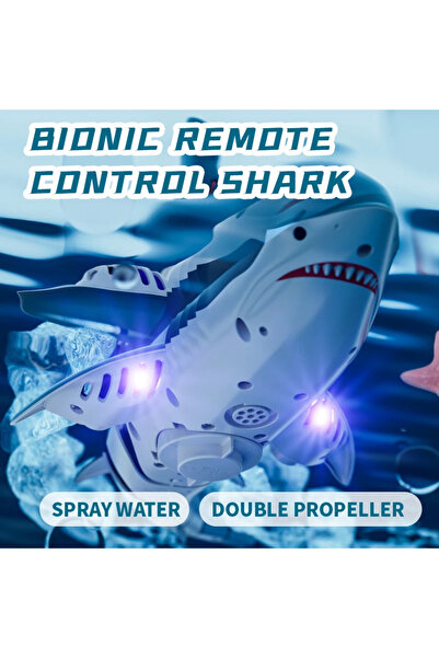 OEM Remote Control Shark Boat Toy, 4K Camera, Rechargeable, High Simulation, Kids Gift